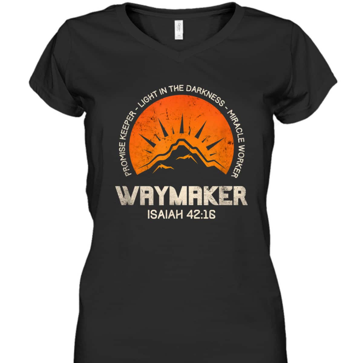 Retro Waymaker Promise Keeper Miracle Worker Christian Isaiah 42:16 T-Shirt Retro Waymaker Promise Keeper Miracle Worker Christian Isaiah 42:16 T-Shirt