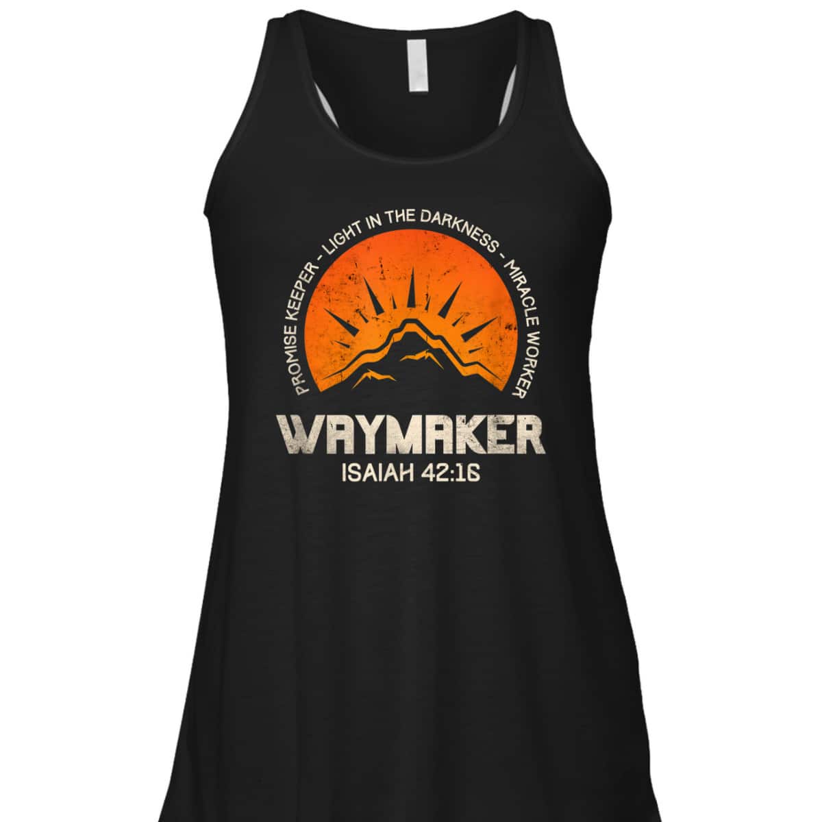 Retro Waymaker Promise Keeper Miracle Worker Christian Isaiah 42:16 T-Shirt Retro Waymaker Promise Keeper Miracle Worker Christian Isaiah 42:16 T-Shirt