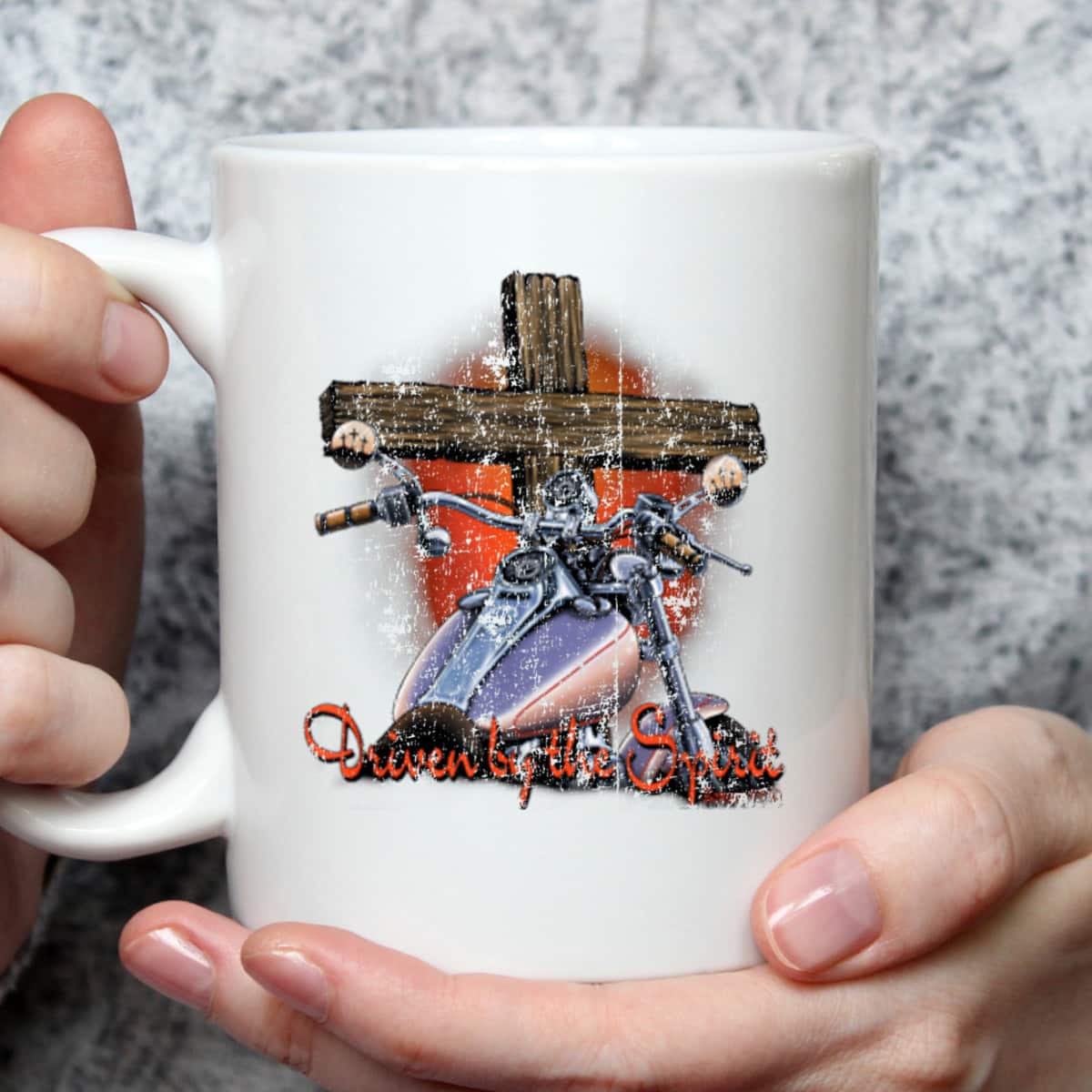 Driven By The Spirit Cool Vintage Christian Biker T-Shirt Driven By The Spirit Cool Vintage Christian Biker T-Shirt