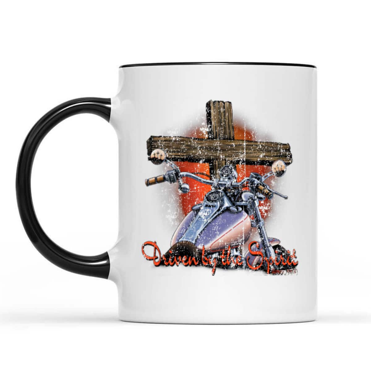 Driven By The Spirit Cool Vintage Christian Biker T-Shirt Driven By The Spirit Cool Vintage Christian Biker T-Shirt