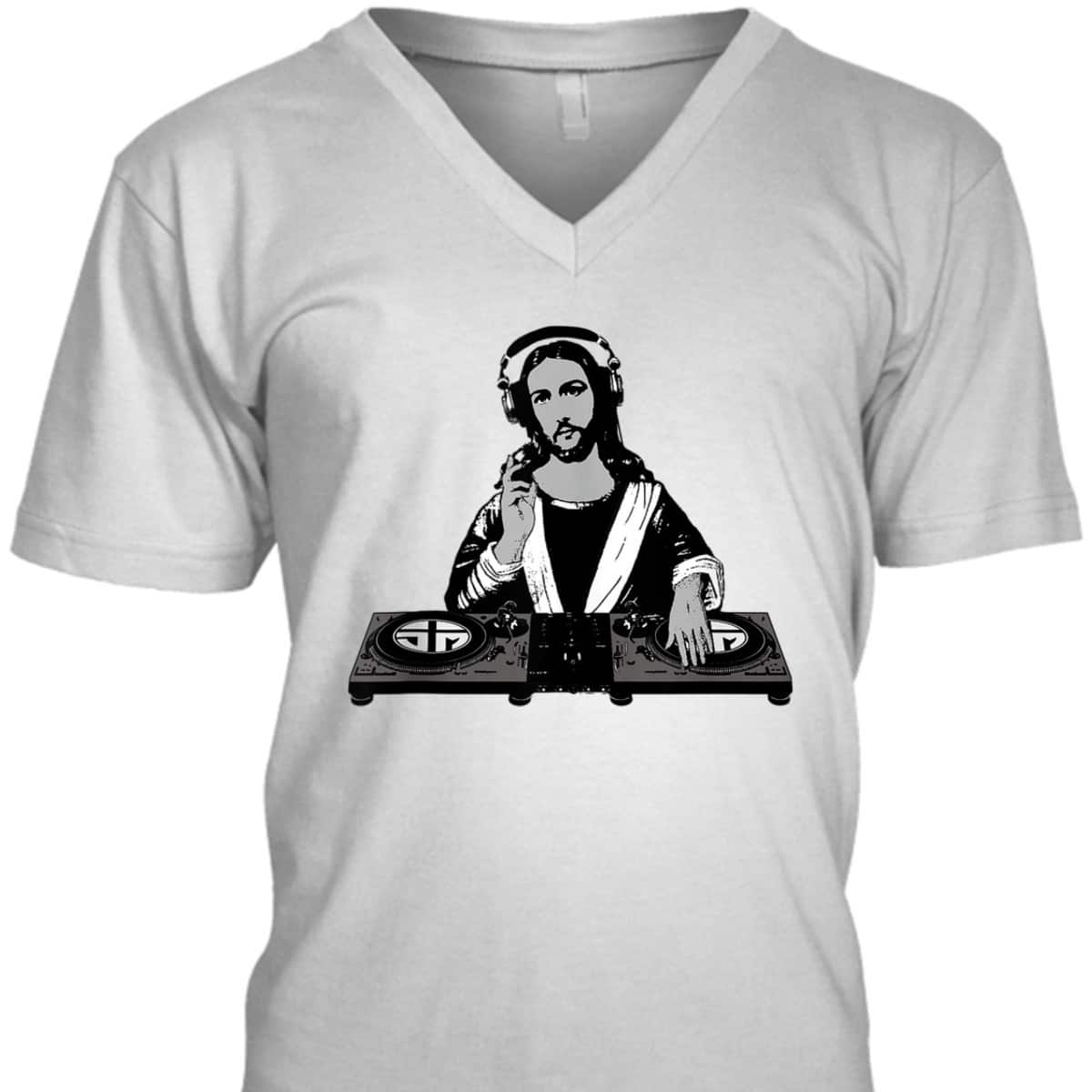 DJ Jesus Funny Christian T-Shirt Unique Gift For Jesus Lovers