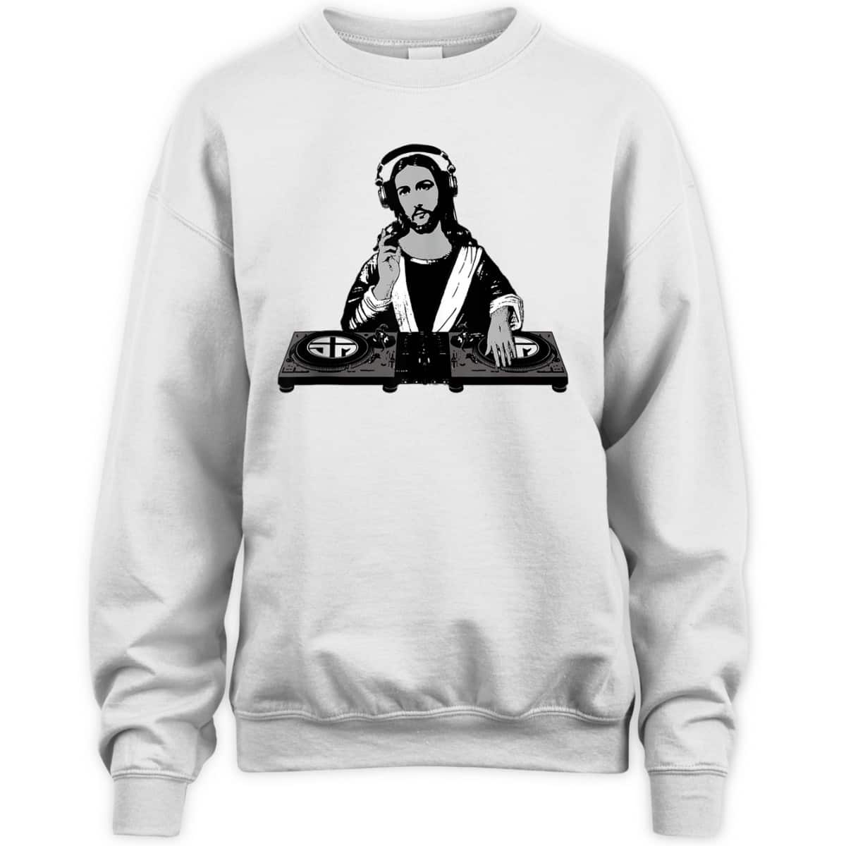 DJ Jesus Funny Christian T-Shirt Unique Gift For Jesus Lovers