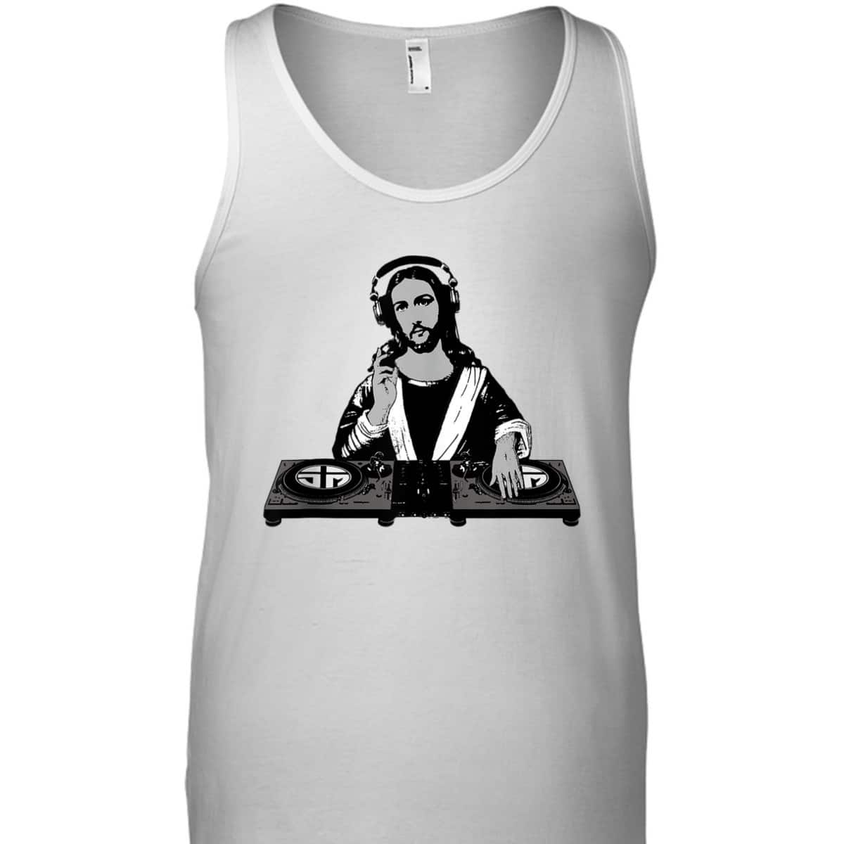 DJ Jesus Funny Christian T-Shirt Unique Gift For Jesus Lovers
