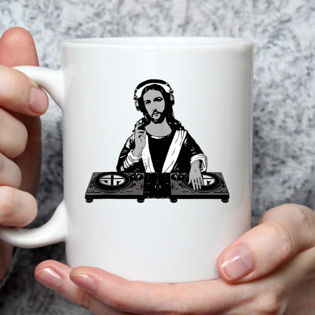 DJ Jesus Funny Christian T-Shirt Unique Gift For Jesus Lovers