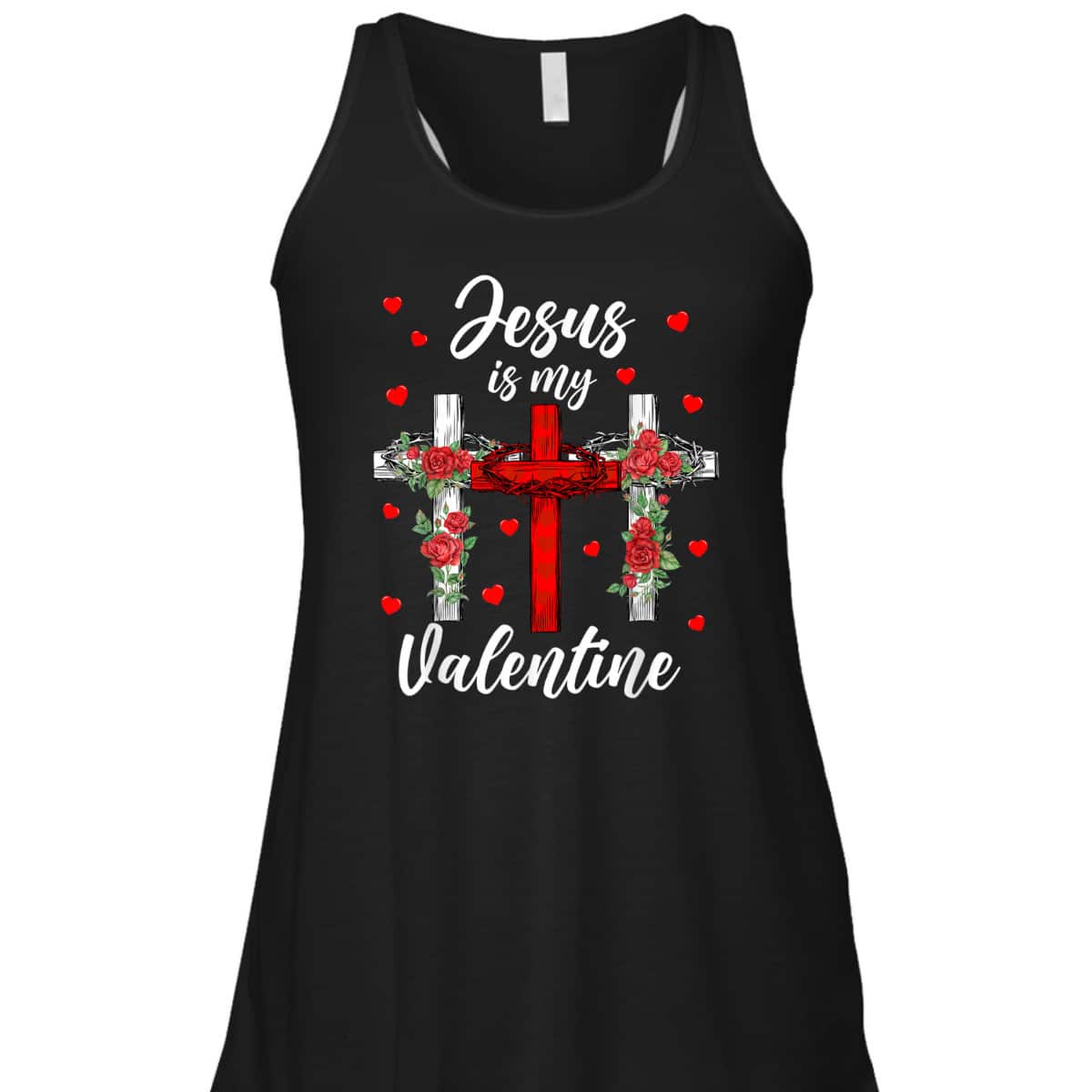 Jesus Is My Valentine T-Shirt Cross Christian Valentines Day Gift Jesus Is My Valentine T-Shirt Cross Christian Valentines Day Gift