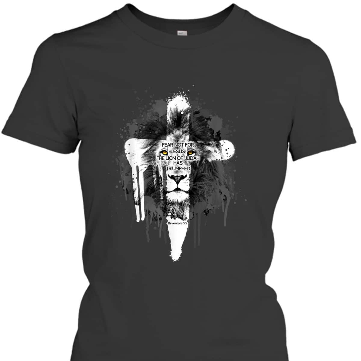 Awesome Christian T-Shirt The Lion Of Judah Has Triumphed