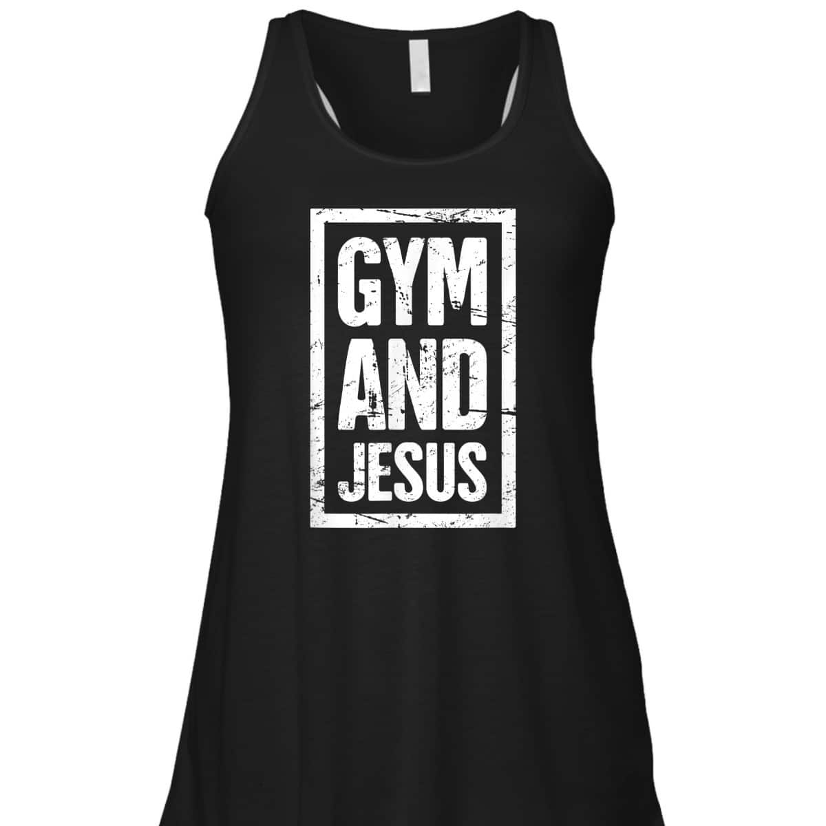 Gym And Jesus T-Shirt Christian Workout Gymer Gift Gym And Jesus T-Shirt Christian Workout Gymer Gift