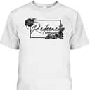 Redeemed Ephesians 1:7 Bible Verse T-Shirt For Jesus God Lovers