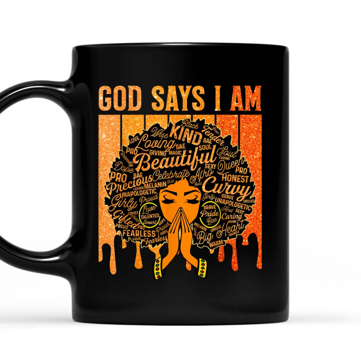 Black History Month Juneteenth God Says I Am T-Shirt Black History Month Juneteenth God Says I Am T-Shirt