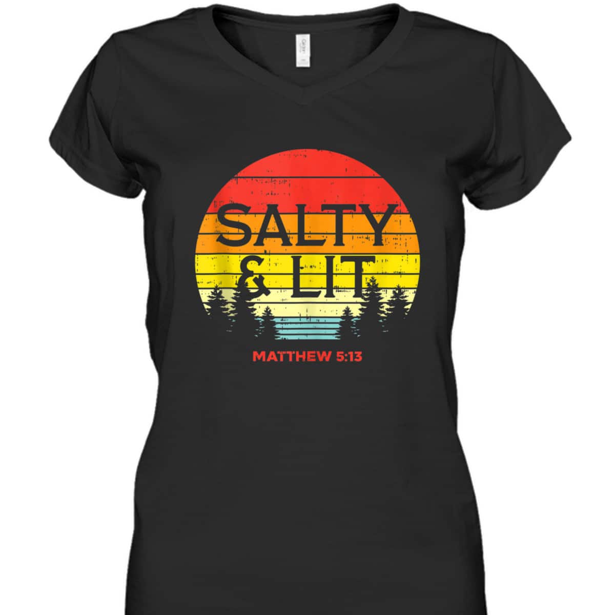 Salty And Lit Matthew 5:13 Christian Bible Verse T-Shirt Gift Salty And Lit Matthew 5:13 Christian Bible Verse T-Shirt Gift