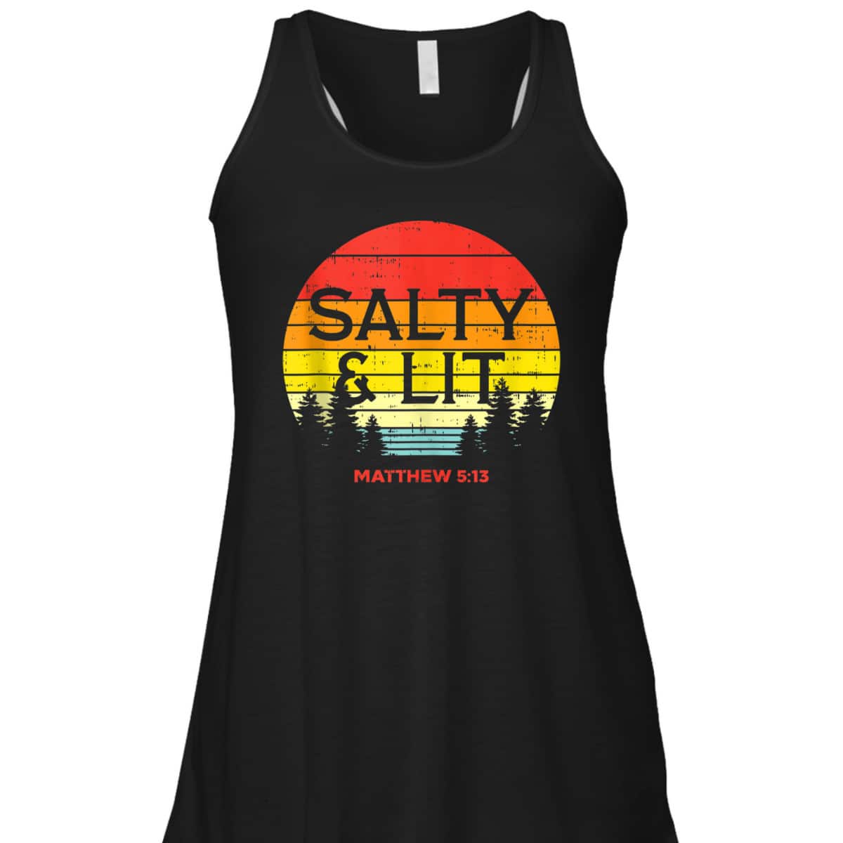 Salty And Lit Matthew 5:13 Christian Bible Verse T-Shirt Gift