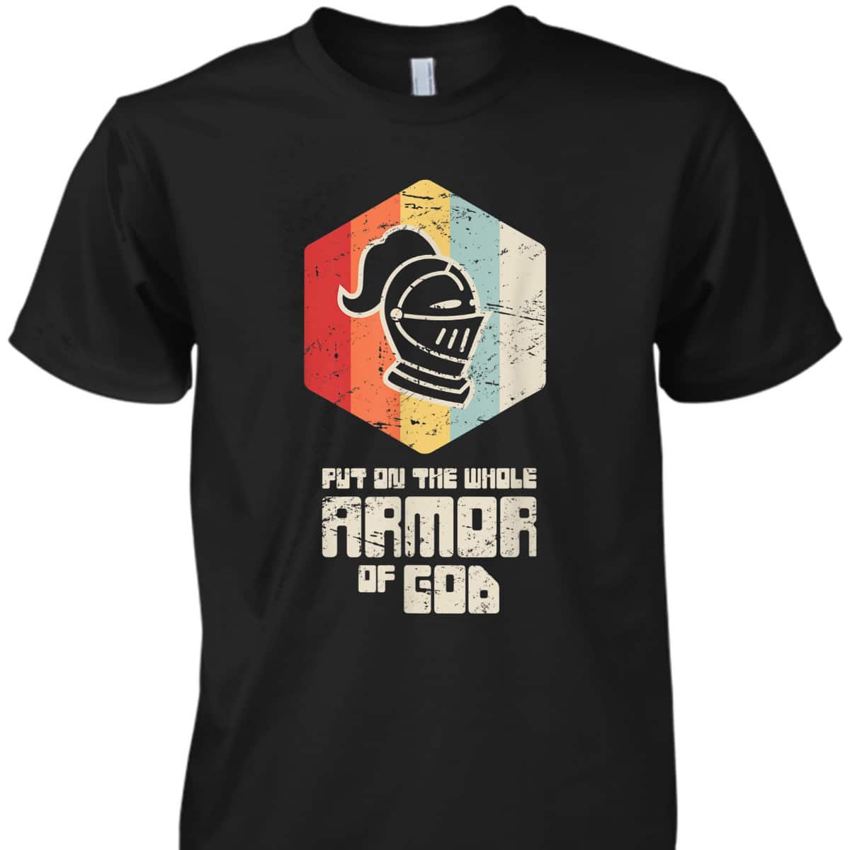 Retro Armor Of God Ephesians 6:11 T-Shirt Christianity Religious Gift Retro Armor Of God Ephesians 6:11 T-Shirt Christianity Religious Gift