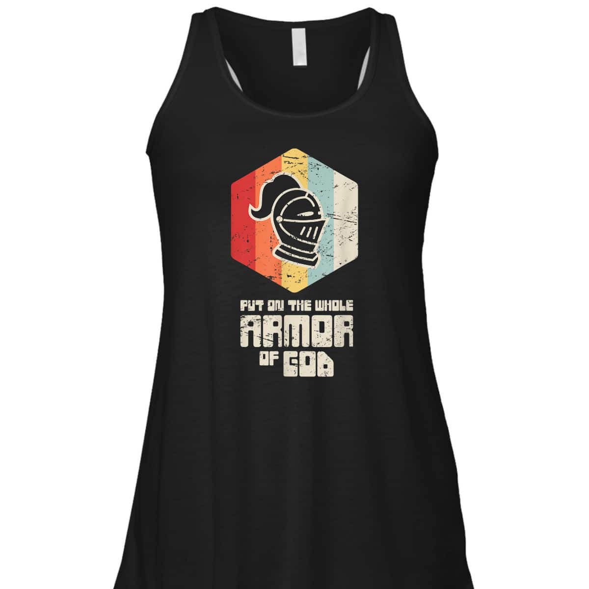 Retro Armor Of God Ephesians 6:11 T-Shirt Christianity Religious Gift