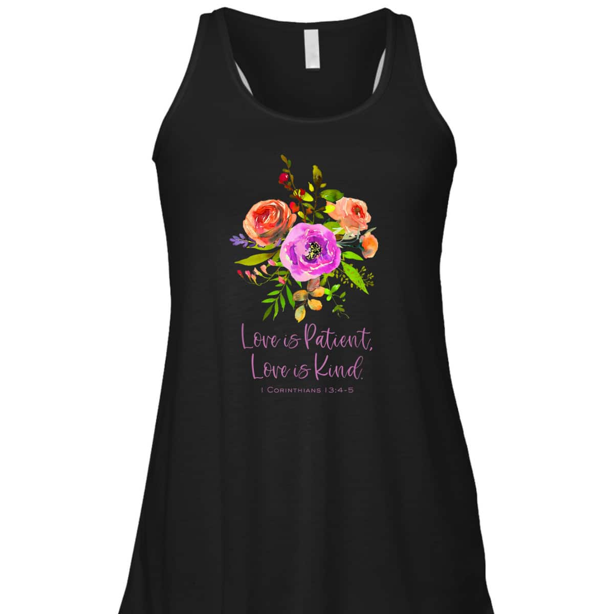 Love Is Patient And Kind 1 Corinthians Christian Bible Verse T-Shirt