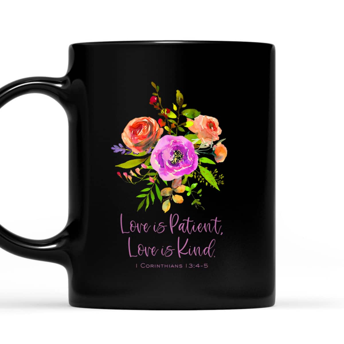 Love Is Patient And Kind 1 Corinthians Christian Bible Verse T-Shirt