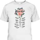 Floral You Are Christian Bible Verse Religious T-Shirt Gift Floral You Are Christian Bible Verse Religious T-Shirt Gift