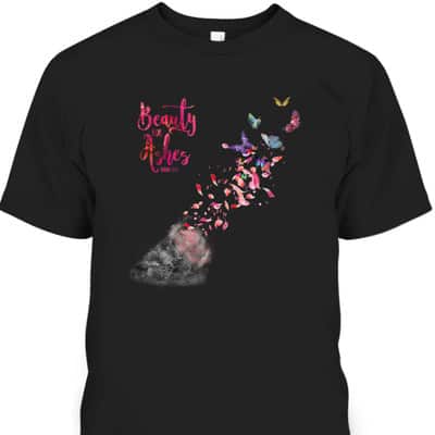 Beauty For Ashes Isaiah 613 T-Shirt Christian Bible Verse Religious Gift
