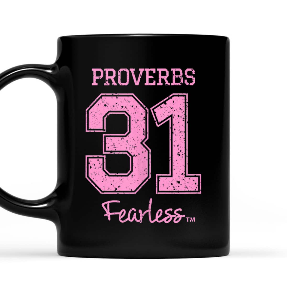 Proverbs 31 Fearless T-Shirt Bible Verse Encouraging Christian Religious Gift