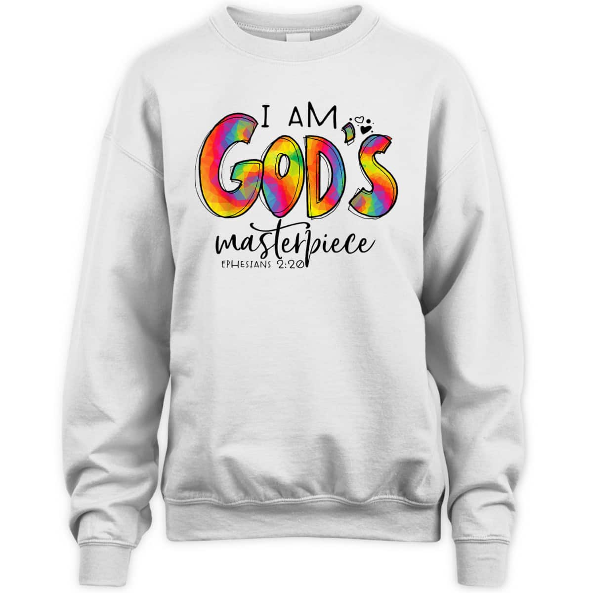 I’m God's Masterpiece Ephesians 2:20 T-Shirt Bible Verse Christian Gift I’m God's Masterpiece Ephesians 2:20 T-Shirt Bible Verse Christian Gift