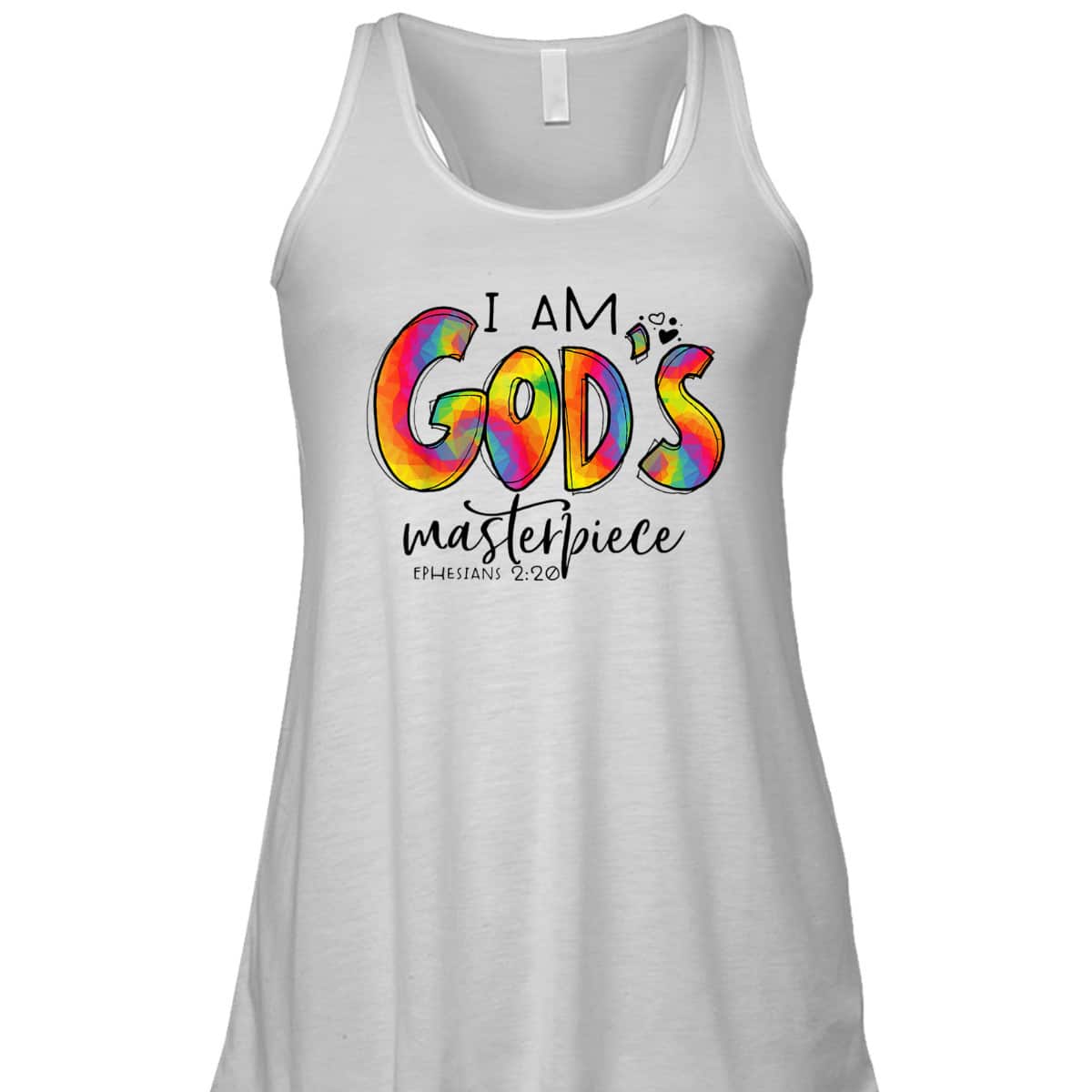 I&rsquo;m God's Masterpiece Ephesians 2:20 T-Shirt Bible Verse Christian Gift