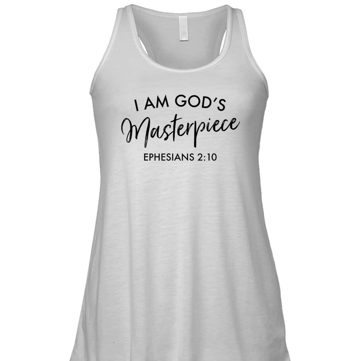I Am God's Masterpiece T-Shirt Ephesians 2:10 Encouraging Bible Verse Christian Gift