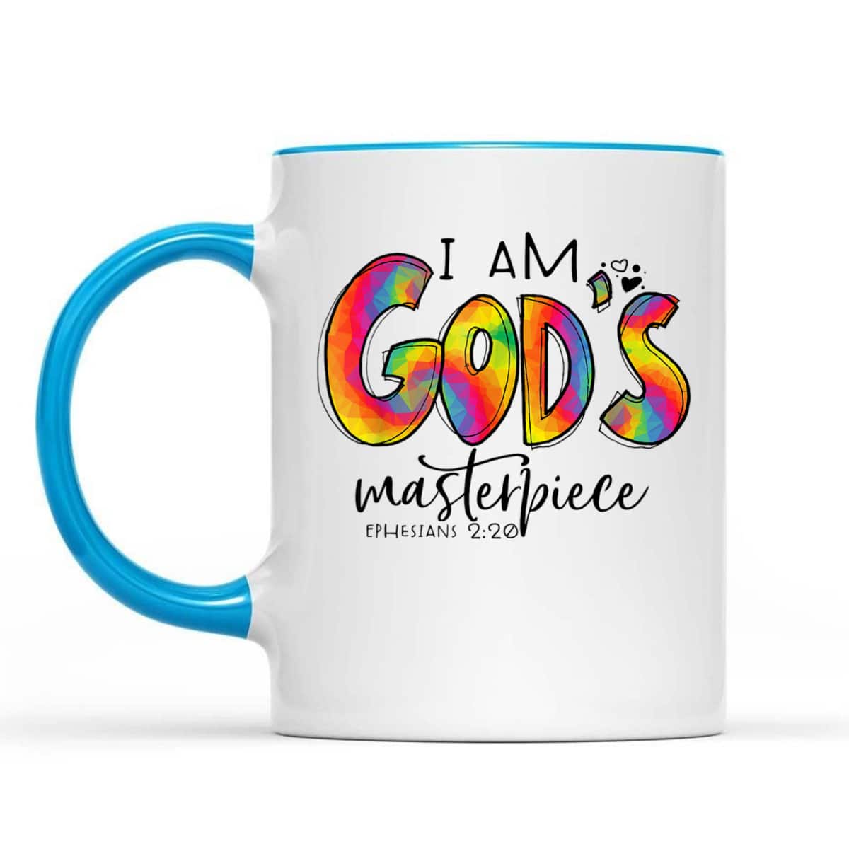 I&rsquo;m God's Masterpiece Ephesians 2:20 T-Shirt Bible Verse Christian Gift