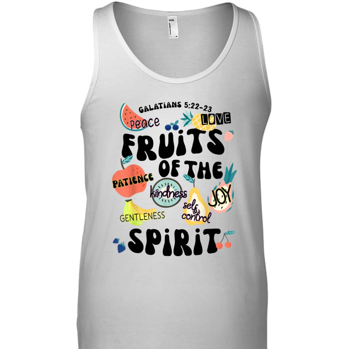 Fruits Of The Spirit Galatians 5:22-23 Bible Verse T-Shirt Gift Fruits Of The Spirit Galatians 5:22-23 Bible Verse T-Shirt Gift