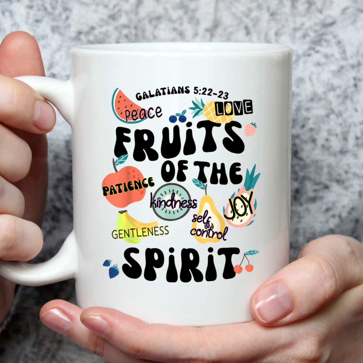Fruits Of The Spirit Galatians 5:22-23 Bible Verse T-Shirt Gift Fruits Of The Spirit Galatians 5:22-23 Bible Verse T-Shirt Gift