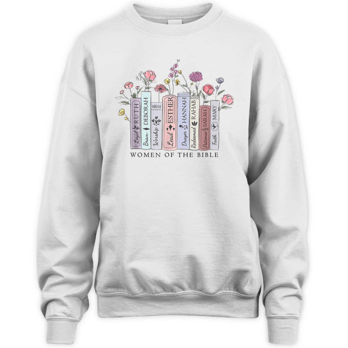 Women Of The Bible T-Shirt Religious Christian Faith Jesus