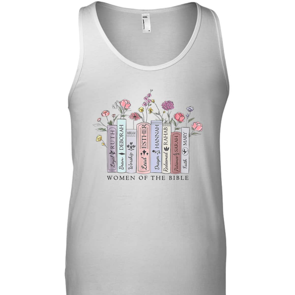 Women Of The Bible T-Shirt Religious Christian Faith Jesus