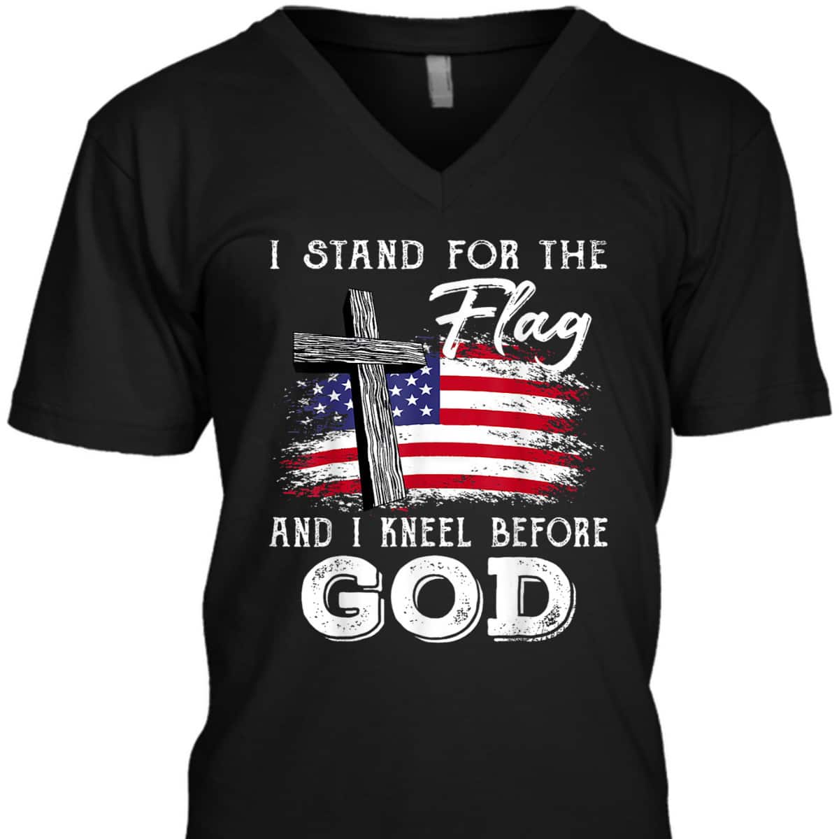 I Stand For The Flag And I Kneel Before God Memorial Day T-Shirt I Stand For The Flag And I Kneel Before God Memorial Day T-Shirt