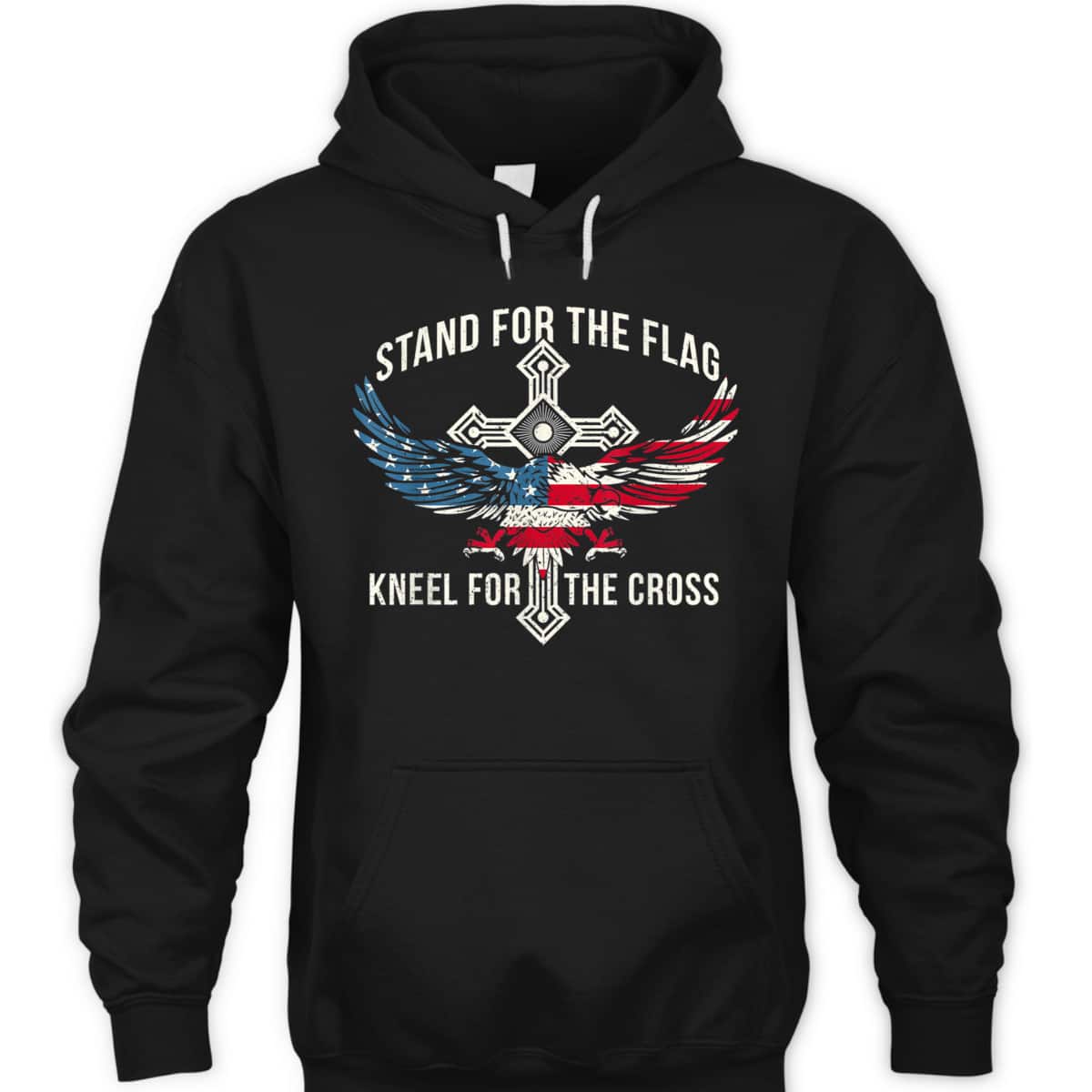 Stand For The Flag Kneel For The Cross Eagle T-Shirt USA American Flag Stand For The Flag Kneel For The Cross Eagle T-Shirt USA American Flag