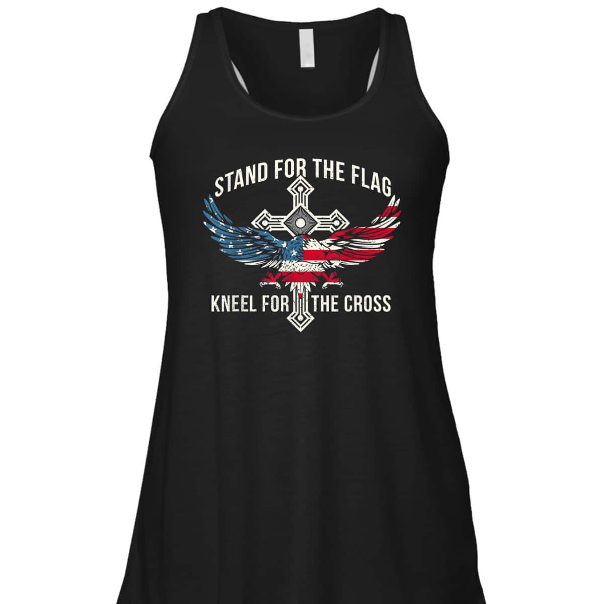 Stand For The Flag Kneel For The Cross Eagle T-Shirt USA American Flag Stand For The Flag Kneel For The Cross Eagle T-Shirt USA American Flag