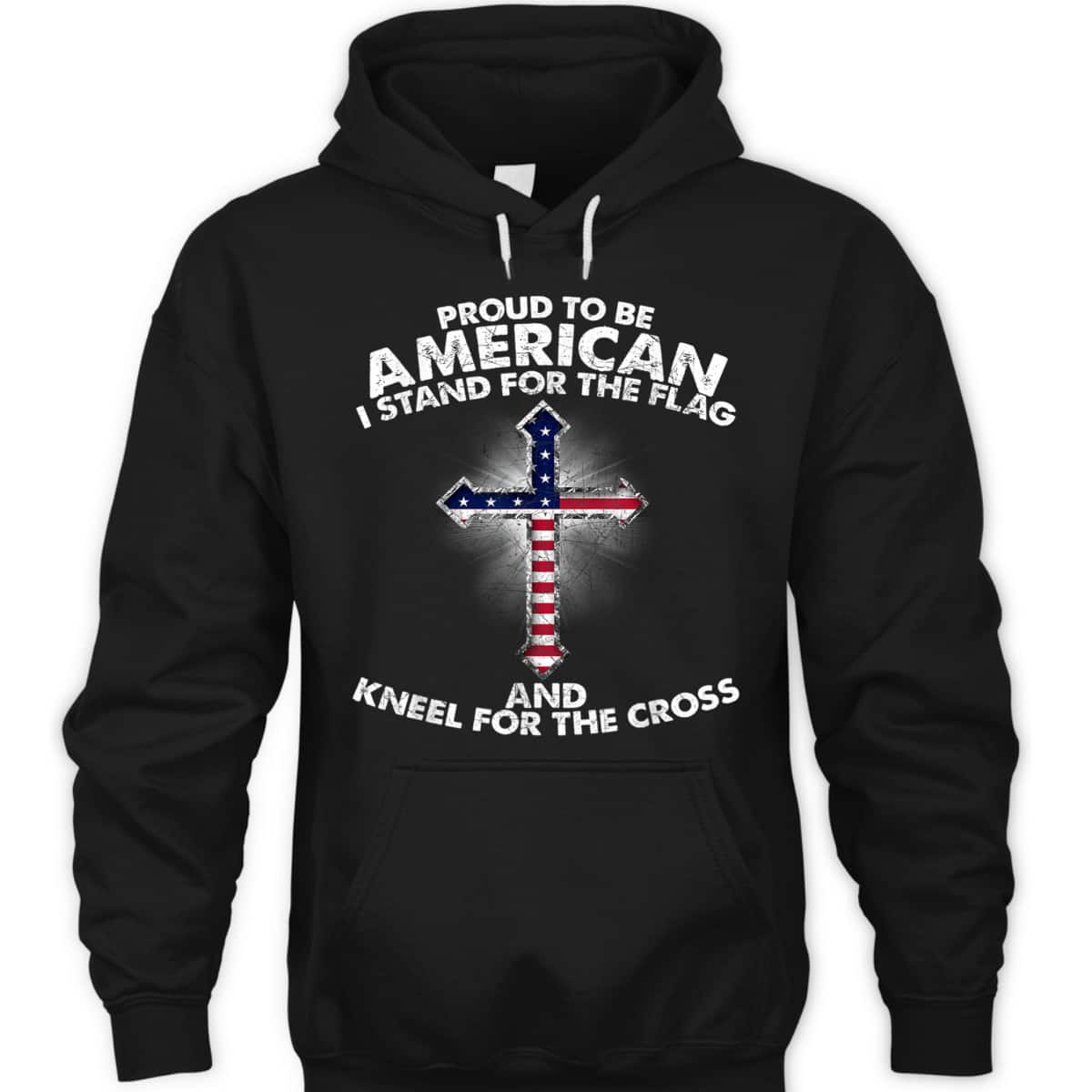 Stand For The Flag Kneel For The Cross Christian Patriotic US America Religious T-Shirt Stand For The Flag Kneel For The Cross Christian Patriotic US America Religious T-Shirt
