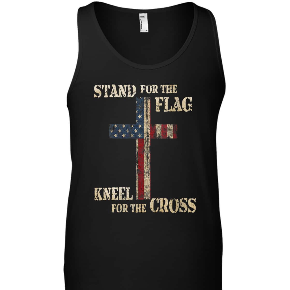 Stand For The Flag Kneel For The Cross Faith T-Shirt American Patriotic Stand For The Flag Kneel For The Cross Faith T-Shirt American Patriotic