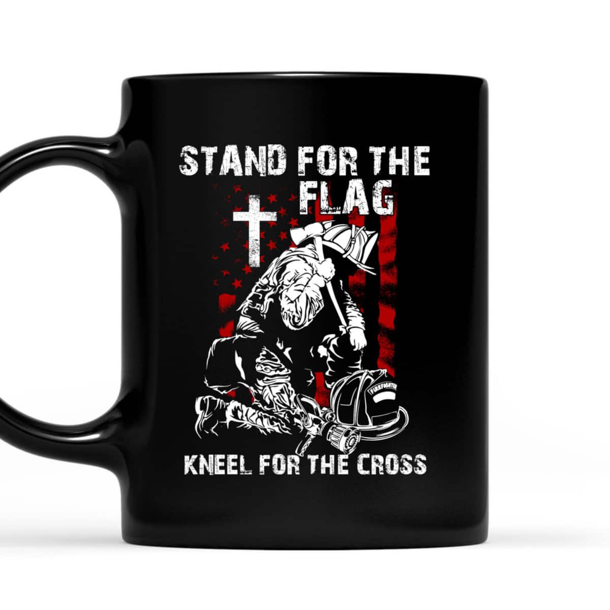 USA Flag T-Shirt I Stand For The Flag Kneel For The Cross USA Flag T-Shirt I Stand For The Flag Kneel For The Cross