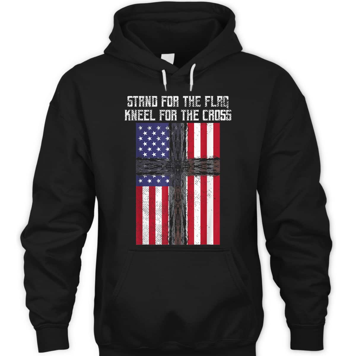 Stand For The Flag Kneel For The Cross Christian God Jesus US American Patriotic T-Shirt Stand For The Flag Kneel For The Cross Christian God Jesus US American Patriotic T-Shirt
