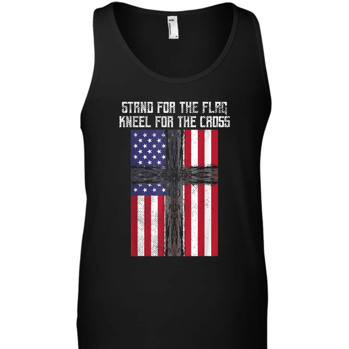 Stand For The Flag Kneel For The Cross Christian God Jesus US American Patriotic T-Shirt Stand For The Flag Kneel For The Cross Christian God Jesus US American Patriotic T-Shirt