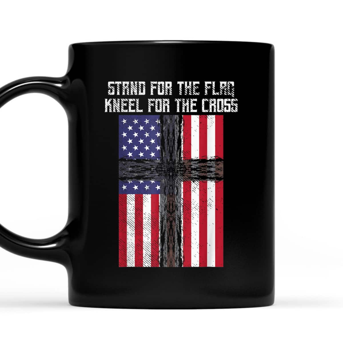 Stand For The Flag Kneel For The Cross Christian God Jesus US American Patriotic T-Shirt Stand For The Flag Kneel For The Cross Christian God Jesus US American Patriotic T-Shirt