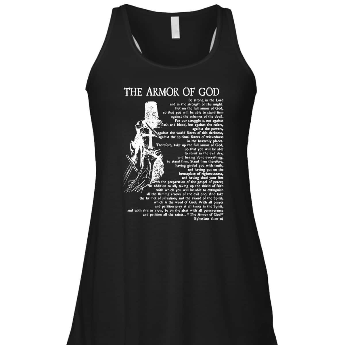 Ephesians 6:10-18 Armor Of God T-Shirt Christian Bible Verse Religious Gift