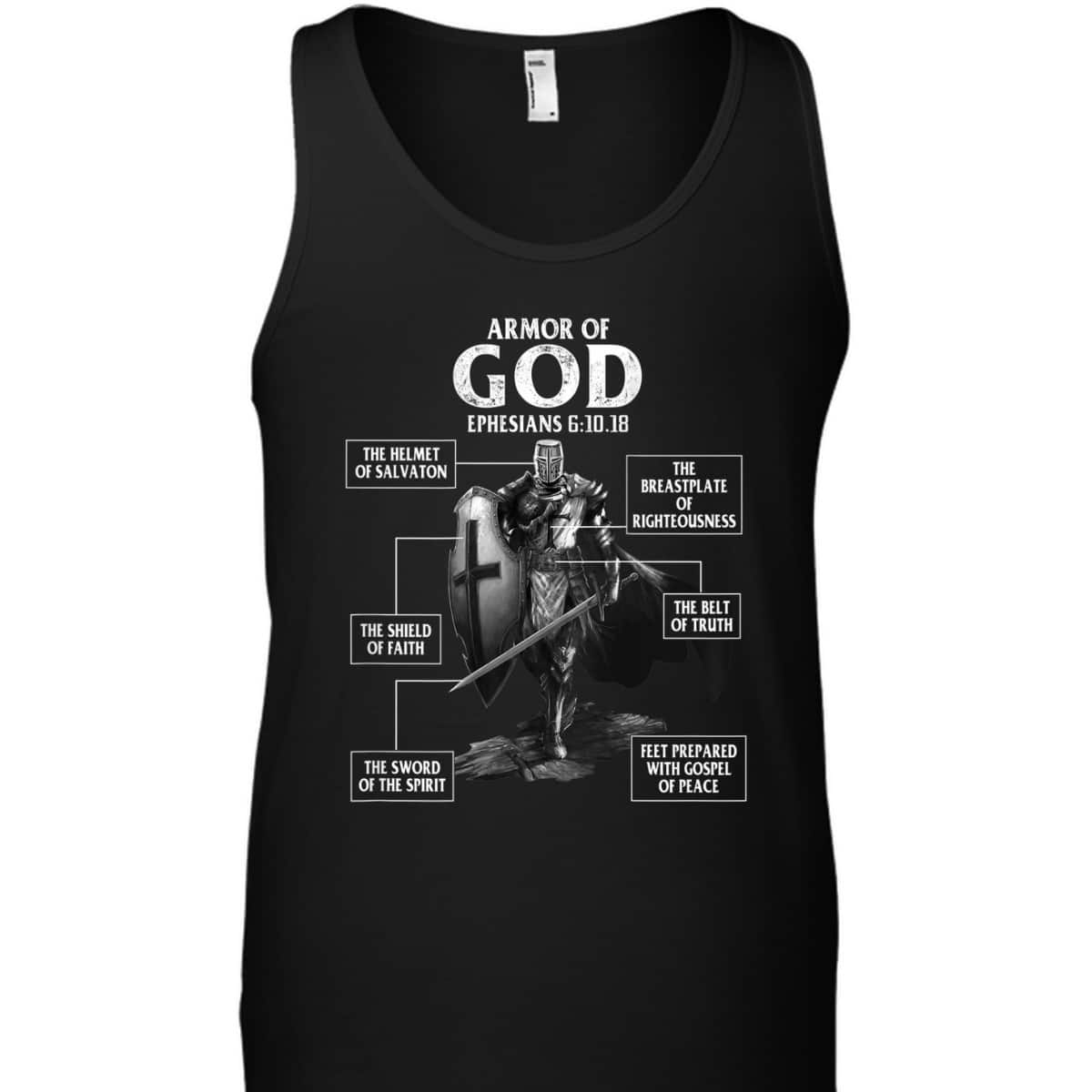 Armor Of God Ephesians 6:10.18 Bible Verse T-Shirt Christian Religious Gift Armor Of God Ephesians 6:10.18 Bible Verse T-Shirt Christian Religious Gift