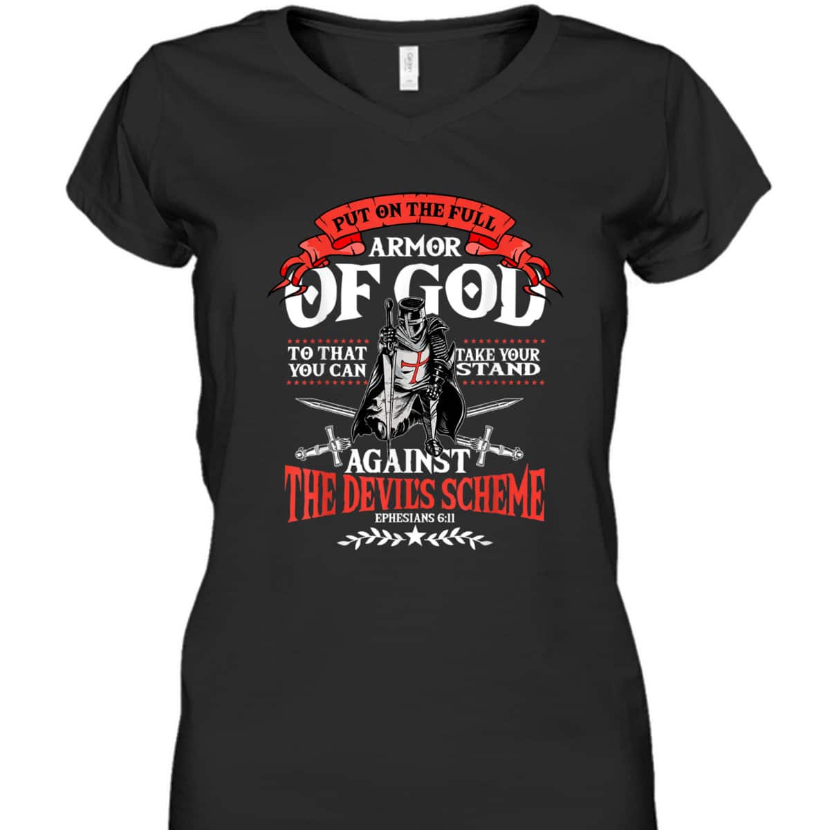 Ephesians 6:11 Armor Of God T-Shirt Christian Bible Verse Religious Gift Ephesians 6:11 Armor Of God T-Shirt Christian Bible Verse Religious Gift