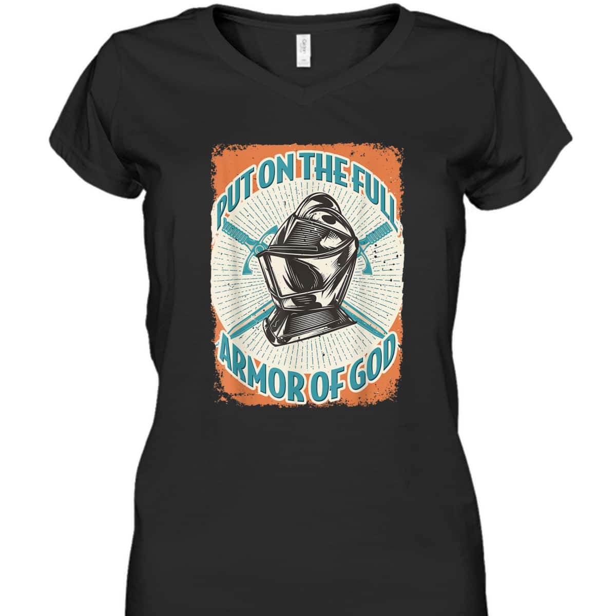 Christian Faith Religious Full Armor Of God Ephesians 617 T-Shirt Christian Faith Religious Full Armor Of God Ephesians 617 T-Shirt