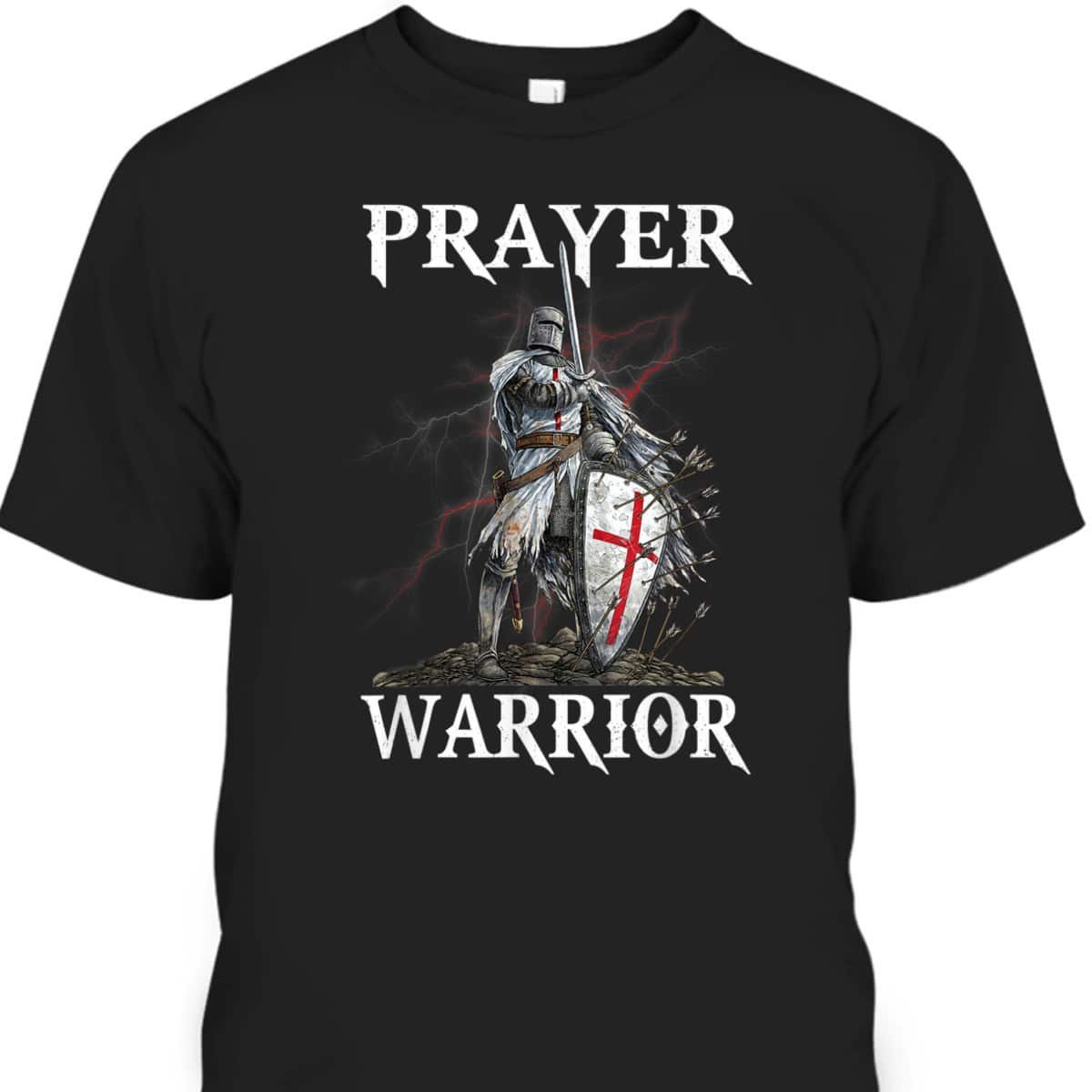 Christian Prayer Warrior Armor Of God T-Shirt Christian Religious Gift