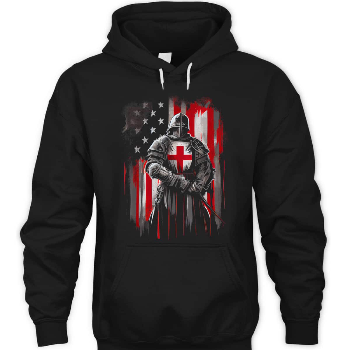 Armor Of God T-Shirt US Flag Knight Templar Independence Day Patriot Christians Gift Armor Of God T-Shirt US Flag Knight Templar Independence Day Patriot Christians Gift