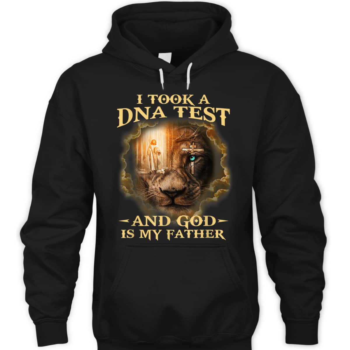 I Took A DNA Test And God Is My Father Christian Religious Gift T-Shirt