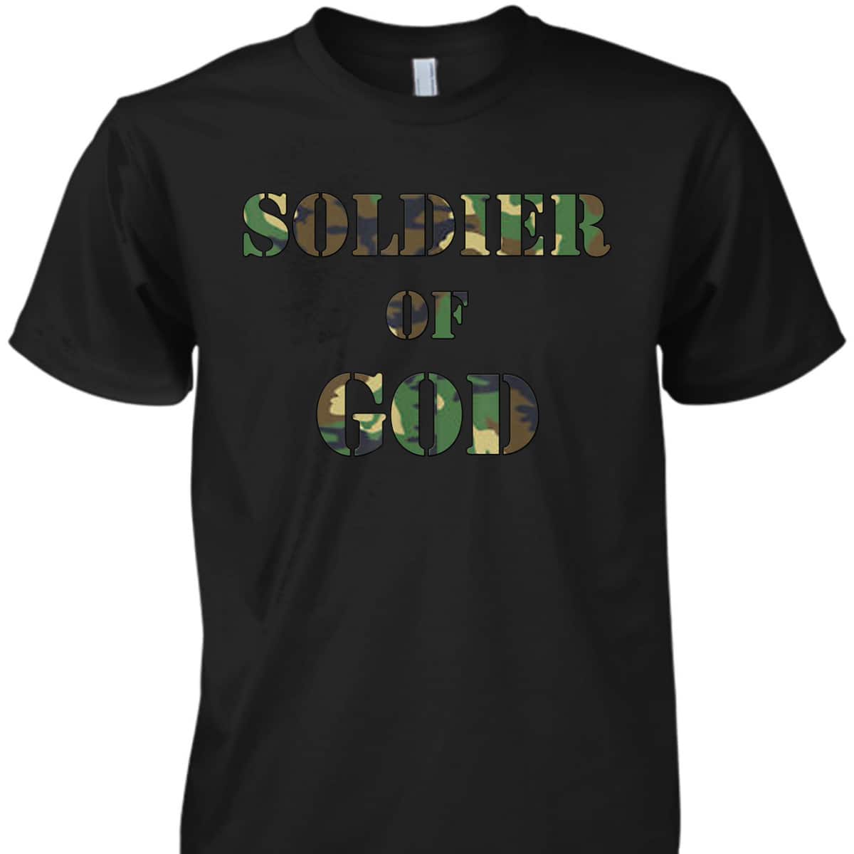Veterans Day T-Shirt Soldier Of God Vintage Meaning Gift For Christian Veterans Veterans Day T-Shirt Soldier Of God Vintage Meaning Gift For Christian Veterans