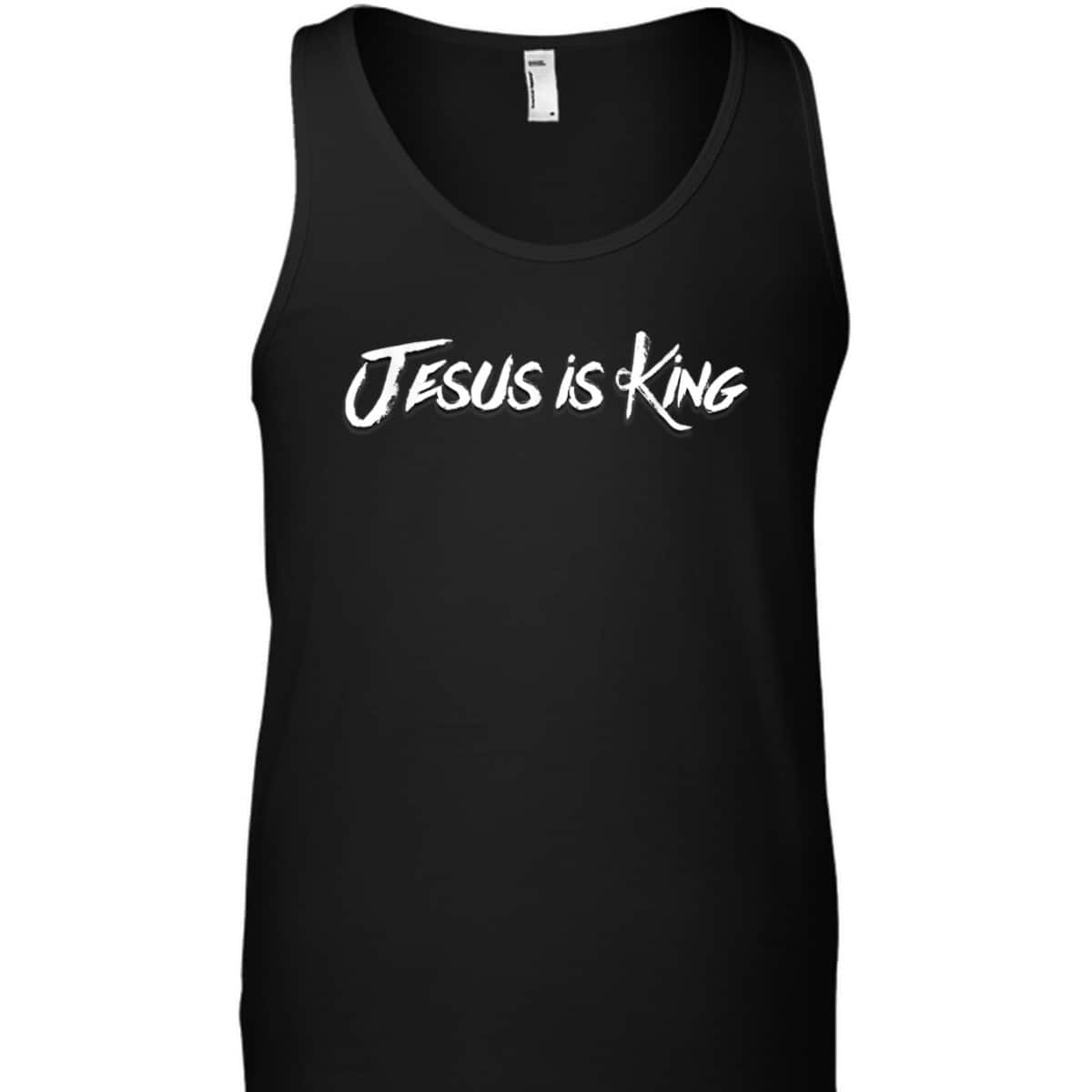 Jesus Is King Vintage T-Shirt For Jesus Lovers Jesus Is King Vintage T-Shirt For Jesus Lovers