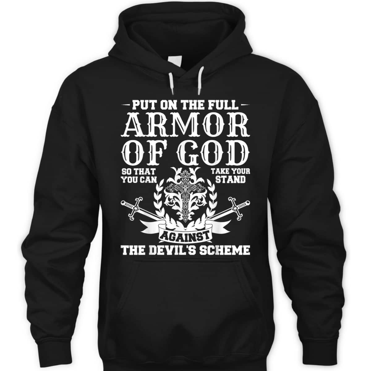 Put On The Full Armor Of God T-Shirt Christian Pastor Believers Gift Put On The Full Armor Of God T-Shirt Christian Pastor Believers Gift
