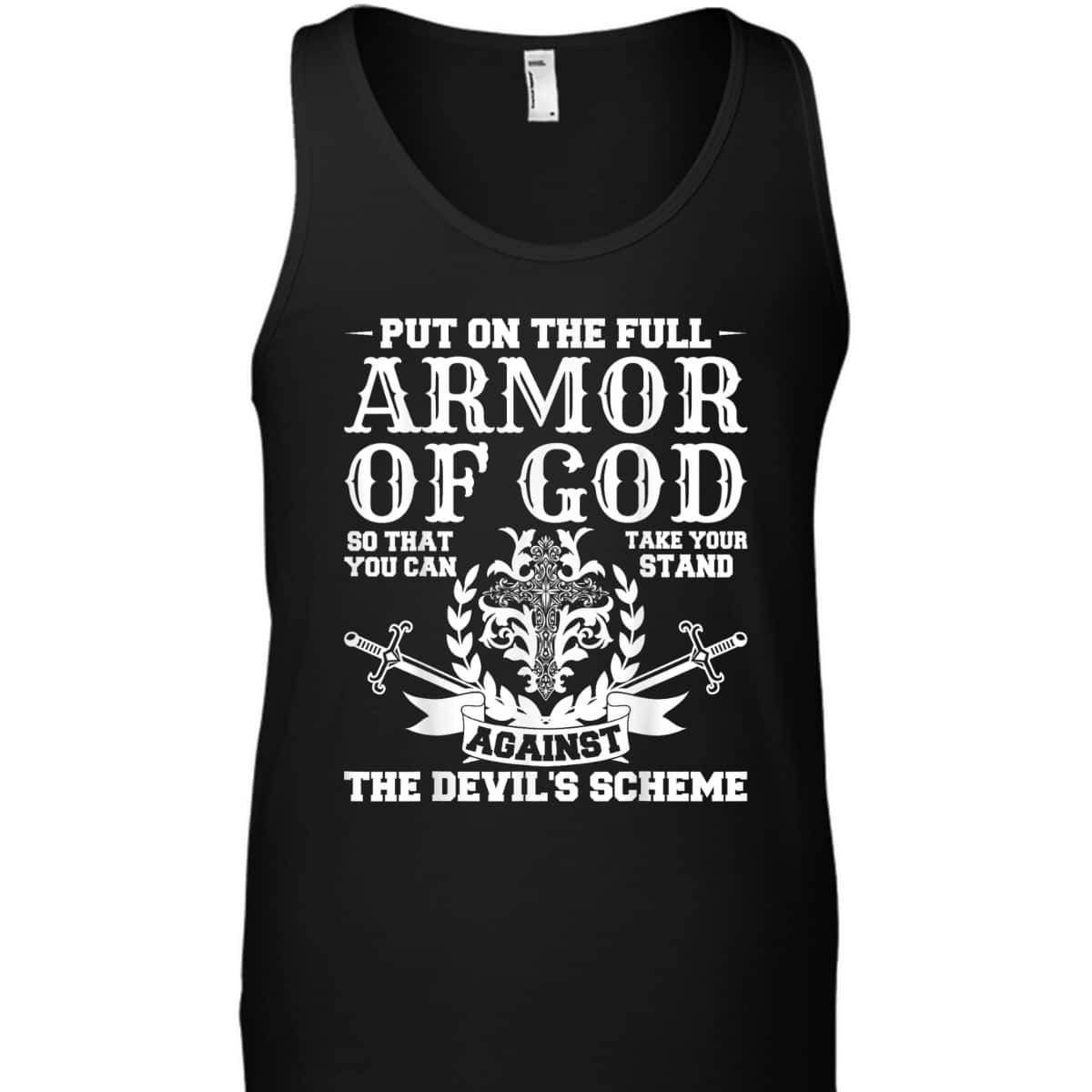 Put On The Full Armor Of God T-Shirt Christian Pastor Believers Gift Put On The Full Armor Of God T-Shirt Christian Pastor Believers Gift